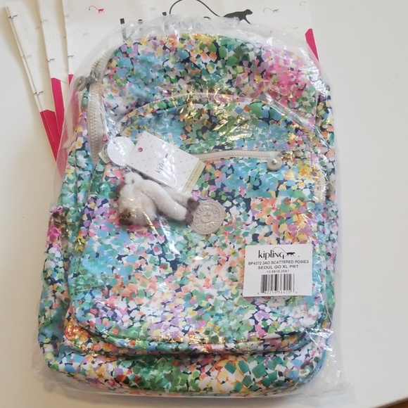 KIPLING LRG BACKPACK 💥💫 - Picture 1 of 8